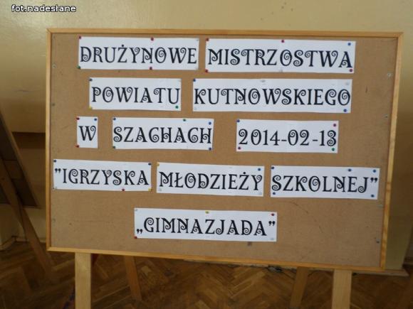 Powiatowe drużynowe Mistrzostwa Szachowe