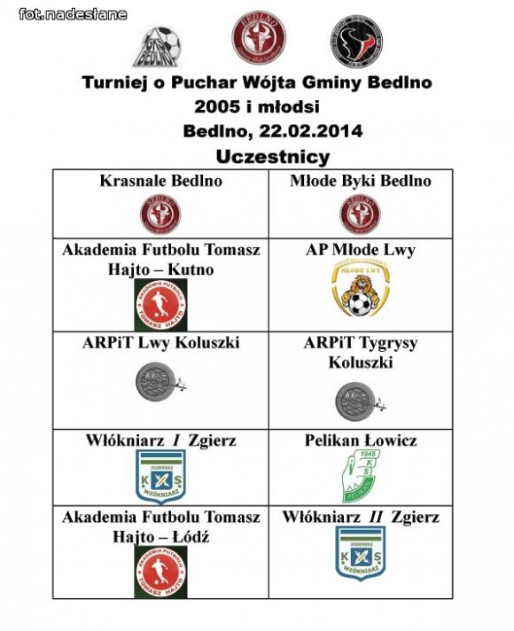 Turniej dla najmłodszych adeptów piłki nożnej w Bedlnie