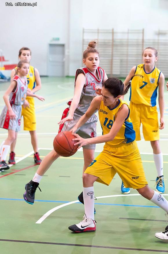 Wygrana koszykarek MKS Kutno