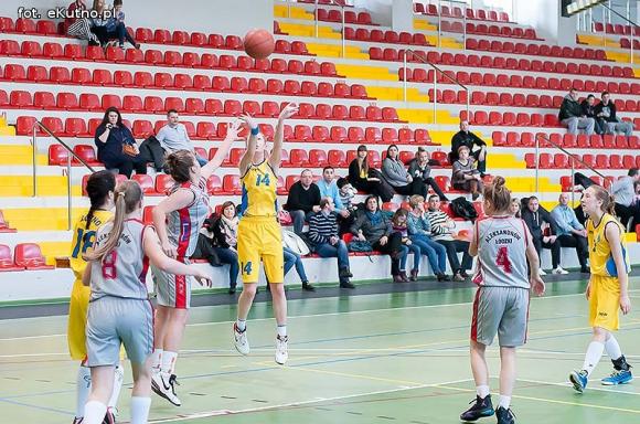 Wygrana koszykarek MKS Kutno
