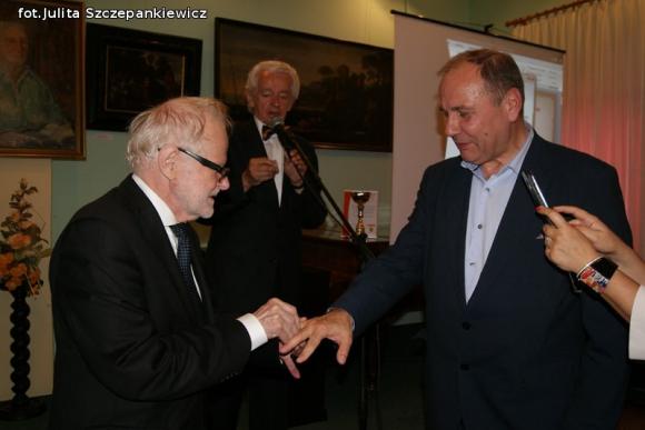 Pierścienie Hetmana Kolekcjonerów Polskich Jerzego Dunin-Borkowskiego przyznane