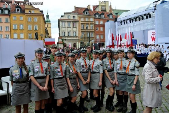 Kutnowscy Harcerze na Święcie Wolności