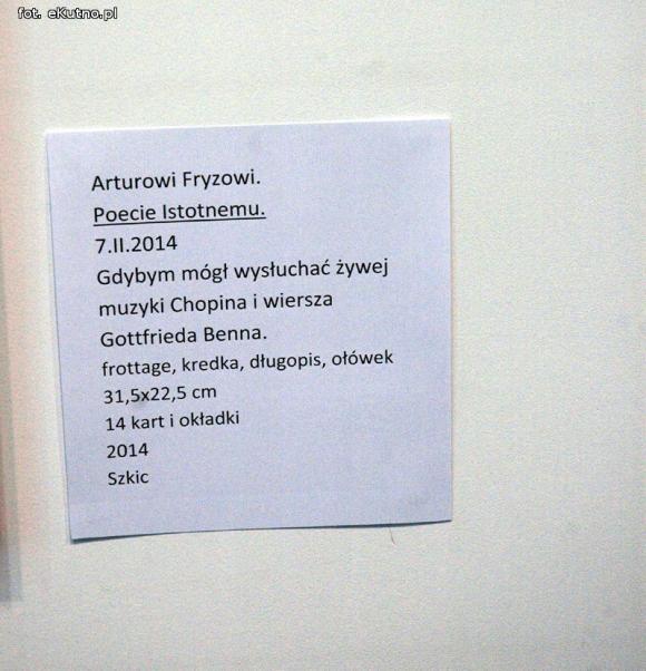 Wystawa w hołdzie poetom kutnowskim, wszystkim kiedykolwiek byli, którzy są i kiedykolwiek będą