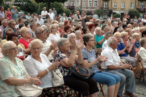 Krzepiące melodie polskiej ziemi rozbrzmiały w centrum Kutna