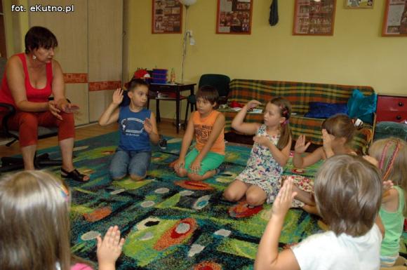 Dzieci doskonale bawią się na wakacjach w Kutnie