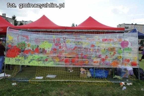 Happening Kochajmy polskie jabłka w Żychlinie