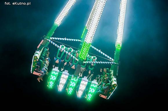 Atrakcje 40. Święta Róży: Szaleństwa w lunaparku