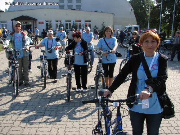 Krośniewiccy rowerzyści na 40. Święcie Róży