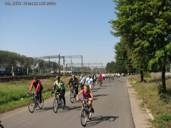 Krośniewiccy rowerzyści na 40. Święcie Róży