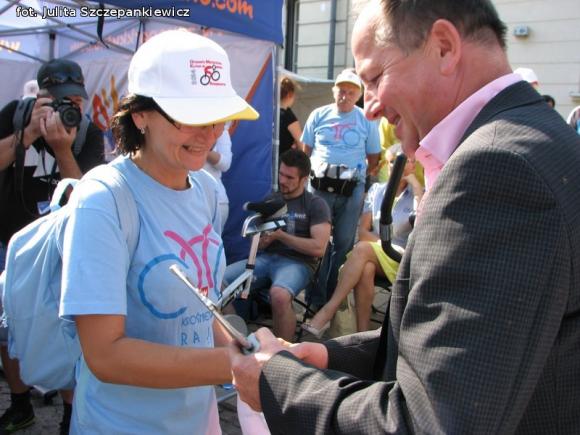 Krośniewiccy rowerzyści na 40. Święcie Róży