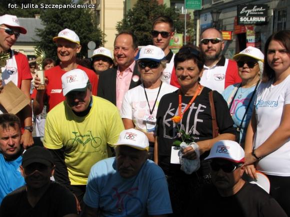 Krośniewiccy rowerzyści na 40. Święcie Róży