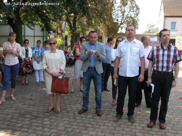 Czytali fragmenty Trylogii w Krośniewicach