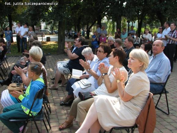 Czytali fragmenty Trylogii w Krośniewicach