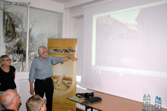 Kolorowe fotografie Kutna lat 40-tych Wilhelma Brauera