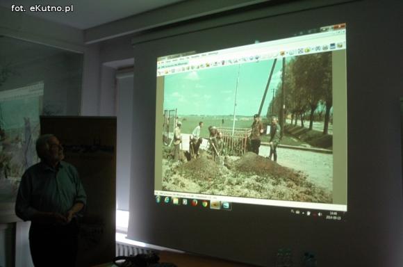 Kolorowe fotografie Kutna lat 40-tych Wilhelma Brauera