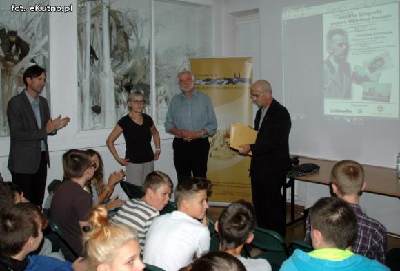 Kolorowe fotografie Kutna lat 40-tych Wilhelma Brauera
