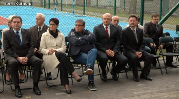 Otwarcie boiska przy I Liceum Ogólnokształcącym w Kutnie