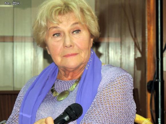 Teresa Lipowska w Żychlińskim Domu Kultury