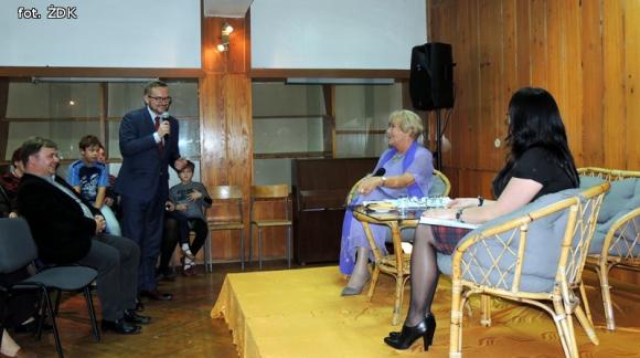 Teresa Lipowska w Żychlińskim Domu Kultury