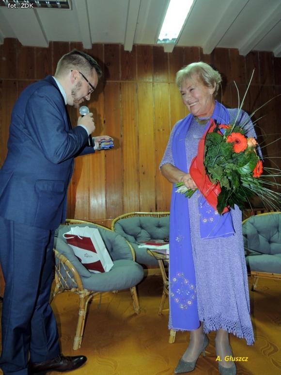 Teresa Lipowska w Żychlińskim Domu Kultury