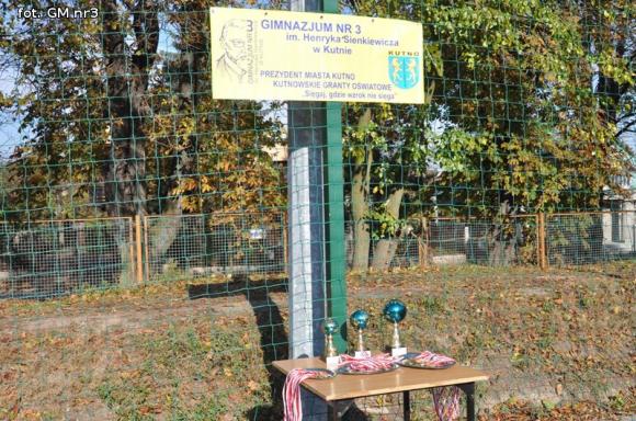Piłkarskie zmagania w Gimnazjum nr 3