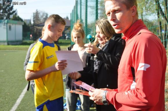 Piłkarskie zmagania w Gimnazjum nr 3