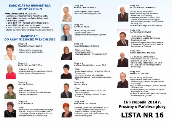 KWW POKOLENIA SAMORZĄDOWE przedstawiają kandydatów do samorządów