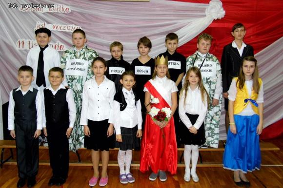 Głos uczniów ze Szkoły Podstawowej w Szewcach Nadolnych w sprawie niepodległości Polski