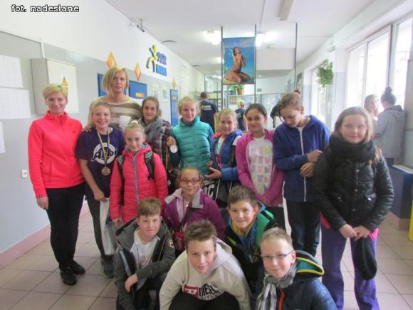 Kutnianki z medalami na zawodach pływackich