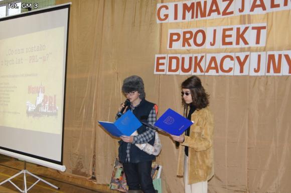 Festiwal Projektów Edukacyjnych w Gimnazjum nr 3