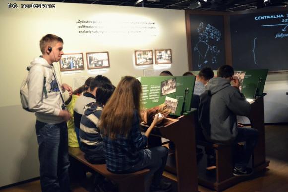 Gimnazjaliści odwiedzili Muzeum Polin
