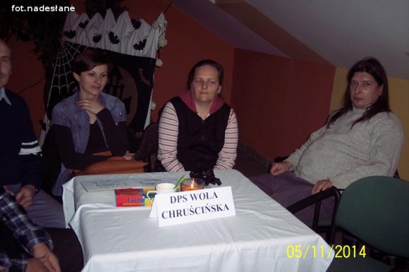 Spotkanie integracyjne w Domu Pomocy Społecznej w Wojszycach