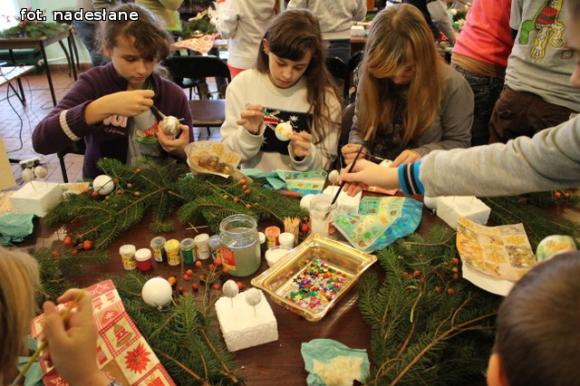 Warsztaty bożonarodzeniowe w Krośniewicach