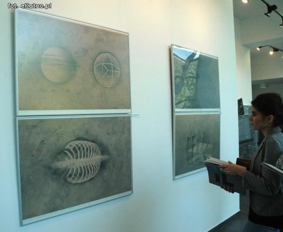 Grafika profesora Kacy za najciekawszą nazwę Galerii Kutnowskiego Domu Kultury