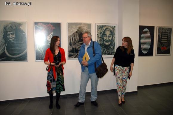 Grafika profesora Kacy za najciekawszą nazwę Galerii Kutnowskiego Domu Kultury