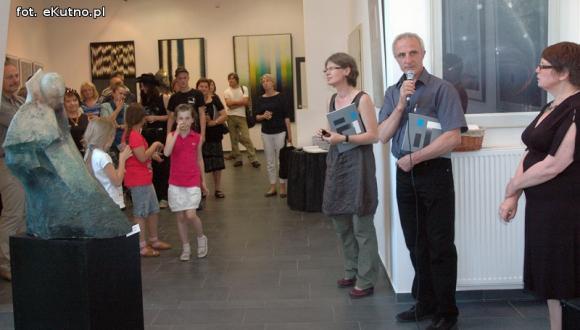 Grafika profesora Kacy za najciekawszą nazwę Galerii Kutnowskiego Domu Kultury