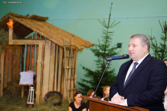 Uroczyste jasełka w Zespole Szkół w Gołębiewku