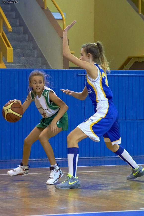 Zwycięstwo młodziczek KKS PRO-BASKET SIRMAX w Pabianicach