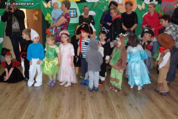 Bal w smerfowym lesie