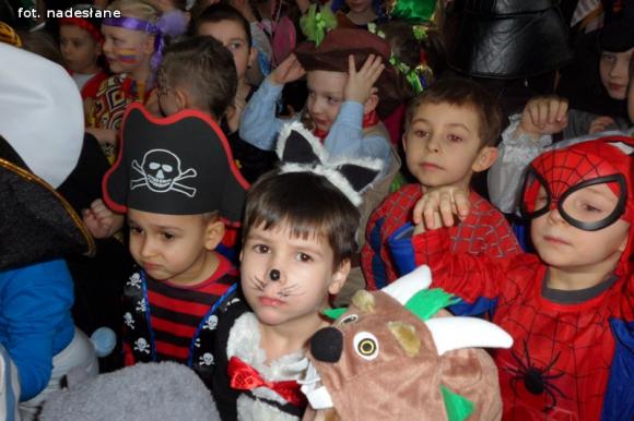 Bal w smerfowym lesie