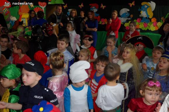 Bal w smerfowym lesie