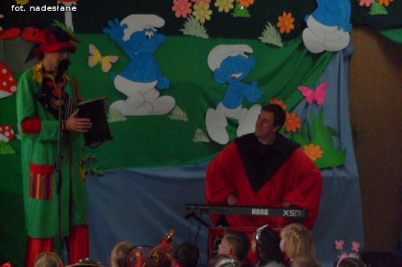 Bal w smerfowym lesie