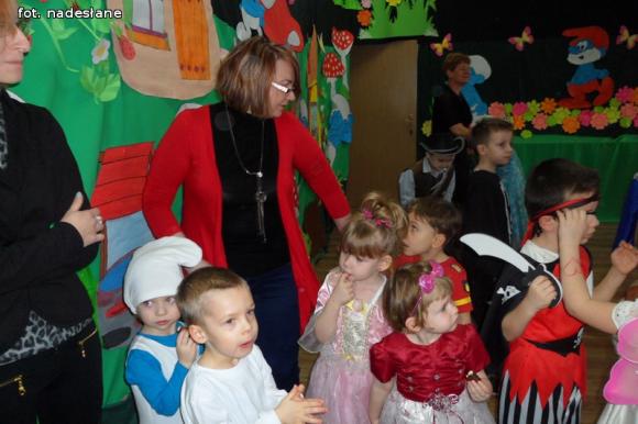 Bal w smerfowym lesie