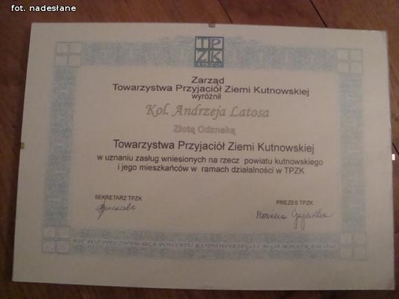 AMICUS TPZK dla Andrzeja Olewnika