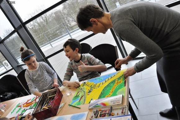 Wielki Konkurs Plastyczny w KDK pod hasłem Człowiek kocha i dba o zwierzęta