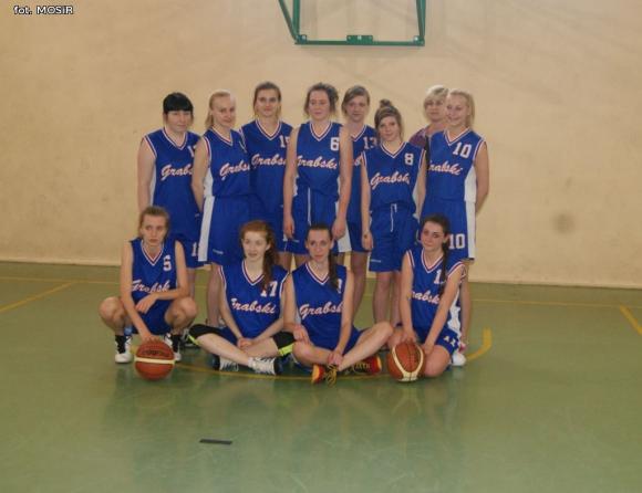 Dziewczęta z Grabskiego Mistrzyniami Powiatu w Koszykówce