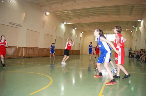 Dziewczęta z Grabskiego Mistrzyniami Powiatu w Koszykówce