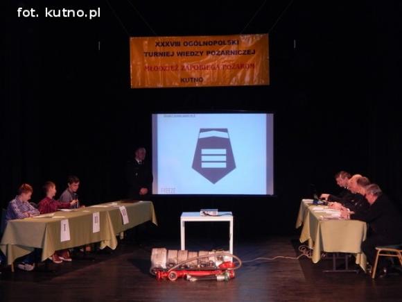 Laureaci zmagań powiatowych w Ogólnopolskim Turnieju Wiedzy o Pożarnictwie