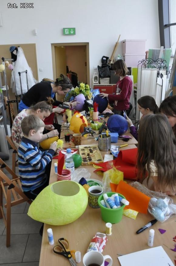 WielkaNOC dekoracji. Warsztaty w domu kultury