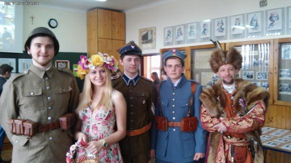 Kasprowicz gościł gimnazjalistów